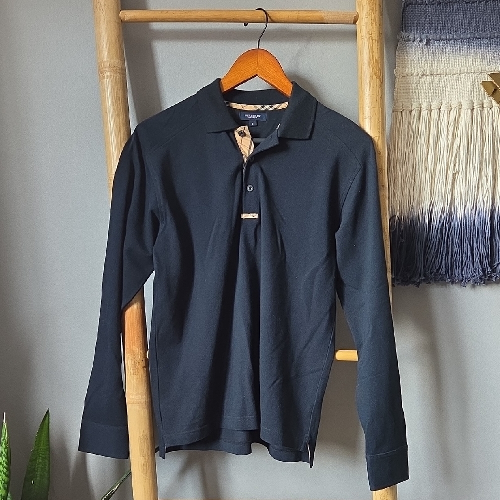 Burberry London HARTFORD Check Placket Polo Shirt